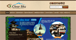 Desktop Screenshot of clearskytreks.com